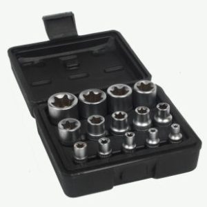 235 Zestaw nasadek torx 1/2′, 3/8′, 1/4′ E4-E24 14szt.
