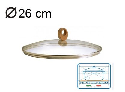 Pokrywka 26 cm do garnka, patelni, szklana