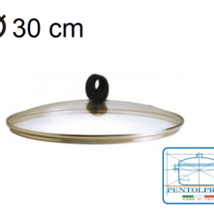 263 Pokrywka szklana 30 cm do garnka, patelni