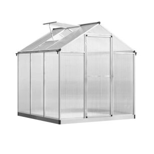 Szklarnia poliwęglanowa 250 x 190 x 195 cm, rama aluminiowa