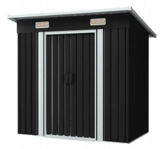 505 Domek ogrodowy 1,2 x 1,9 x 1,8 m, szary
