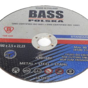 53 Tarcza do cięcia metalu 180mmx2.5×22.3mm