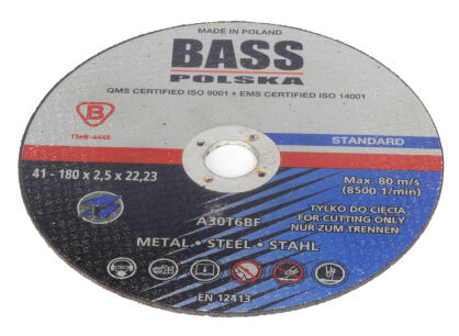 Tarcza do cięcia metalu 180mmx2.5×22.3mm