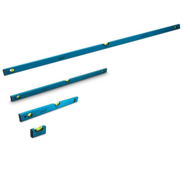 588 Poziomice magnetyczne 10 / 60 / 120 / 180cm zestaw alu wytrzymałe komplet 4szt