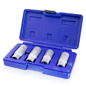 636 Zestaw wkrętaków do śrub dwustronnych 4 wkrętaki 1/2′ 6-12mm