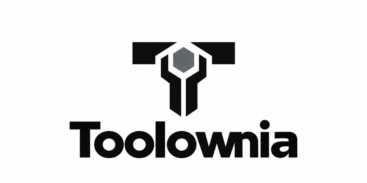 Toolownia - logo sklepu z narzędziami warsztatowymi